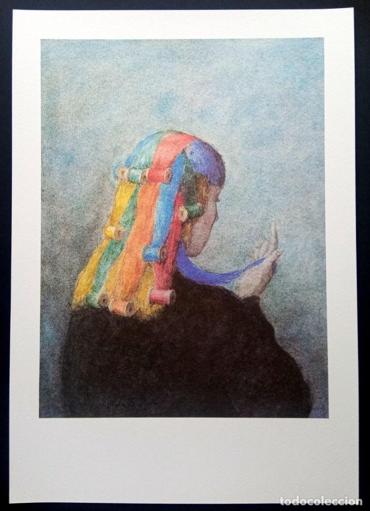 Arte: OFFSET ACUARELA - LA FILLE DU TEINTURIER - OLIVIER O .OLIVIER