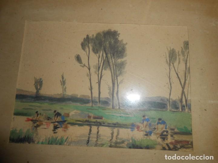 Arte: Dos Cuadros Acuarelas - Foto 5