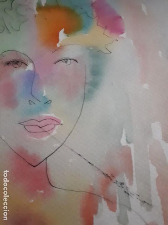 Arte: EFEBO, Acuarela antigua - Foto 3