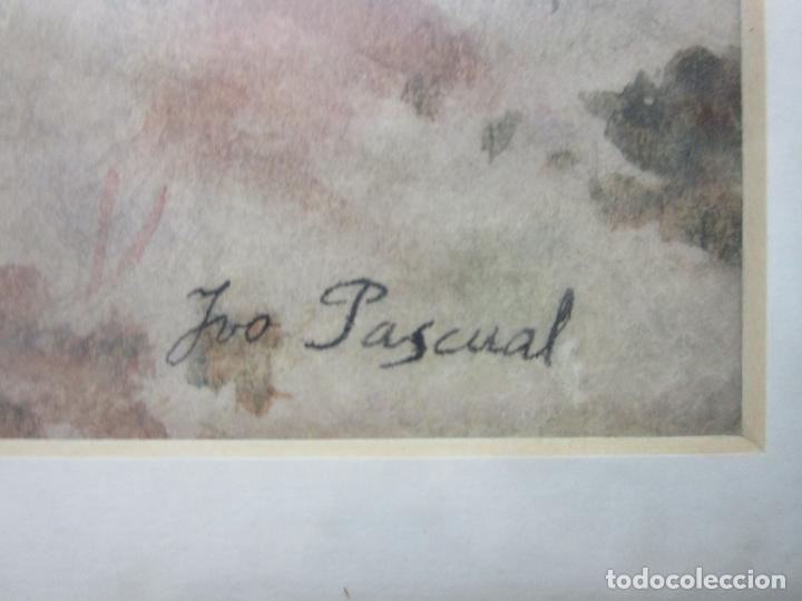 Arte: Curiosa Acuarela - Ivo, Iu Pascual Rodes (Vilanova y Geltrú 1883- Riudarenes 1949) - Foto 4 - 196054512