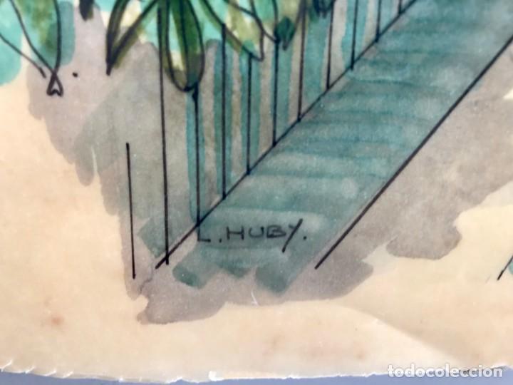 Arte: MAISON JANSEN , BOCETO PROYECTO DECORACION , - Foto 6