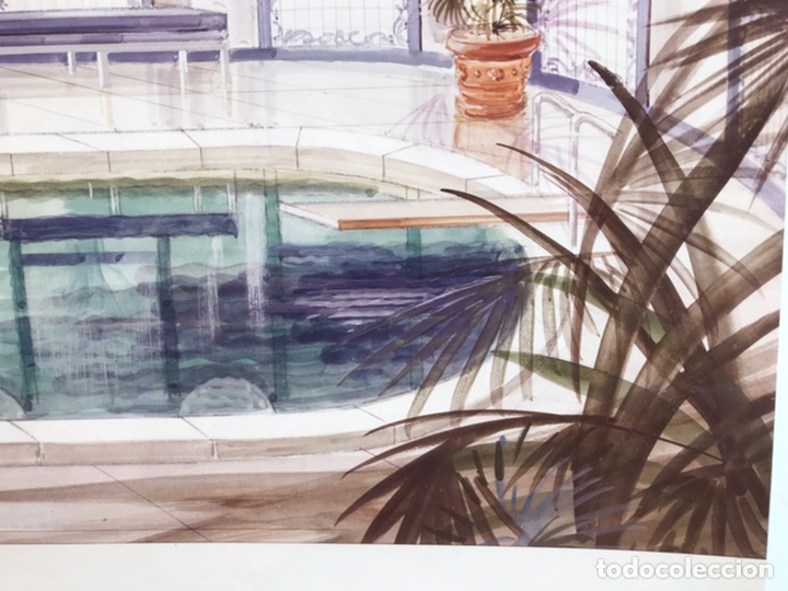 Arte: MAISON JANSEN BOCETO PROYECTO DE DECORACION - Foto 6