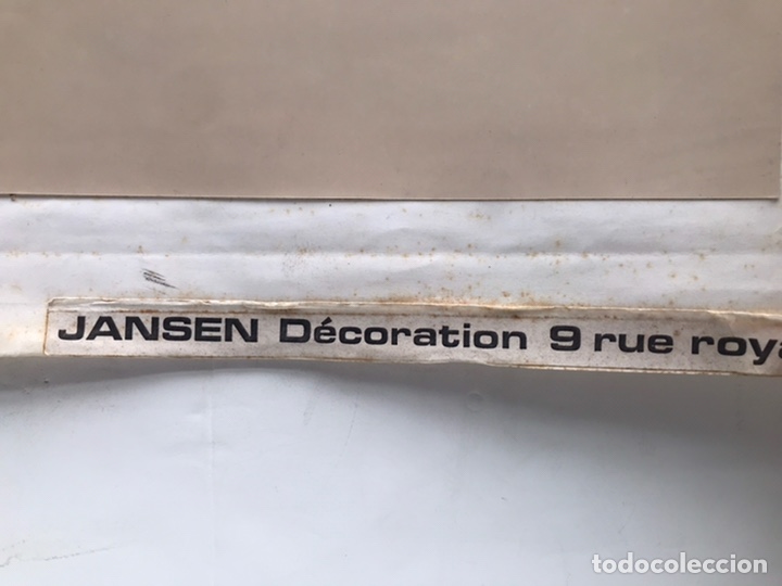 Arte: MAISON JANSEN BOCETO PROYECTO DE DECORACION - Foto 7
