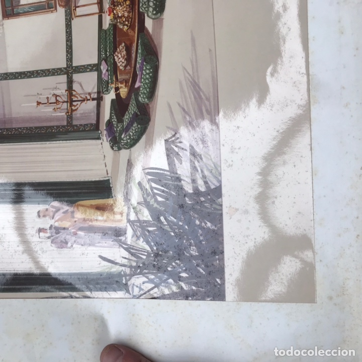 Arte: MAISON JANSEN BOCETO PROYECTO DE DECORACION - Foto 8