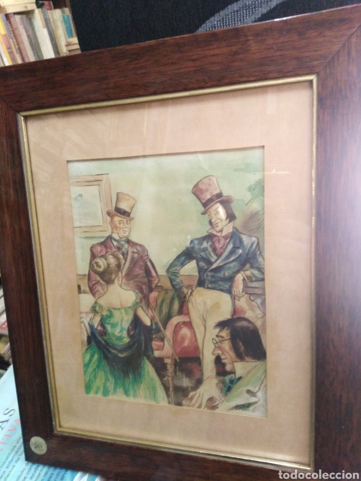 Arte: Acuarela a&ntilde;os 30-40, Jos&eacute; grau - Foto 1