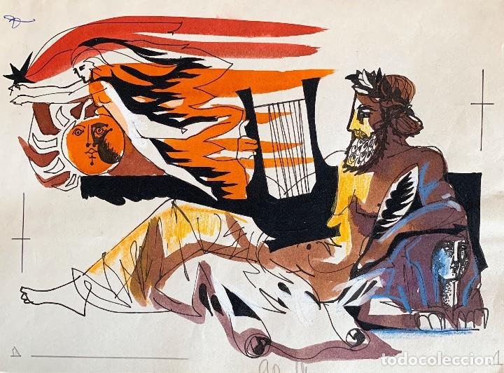 Arte: Rafael Munoa (1930-2012). Ilustraci&oacute;n - Foto 1