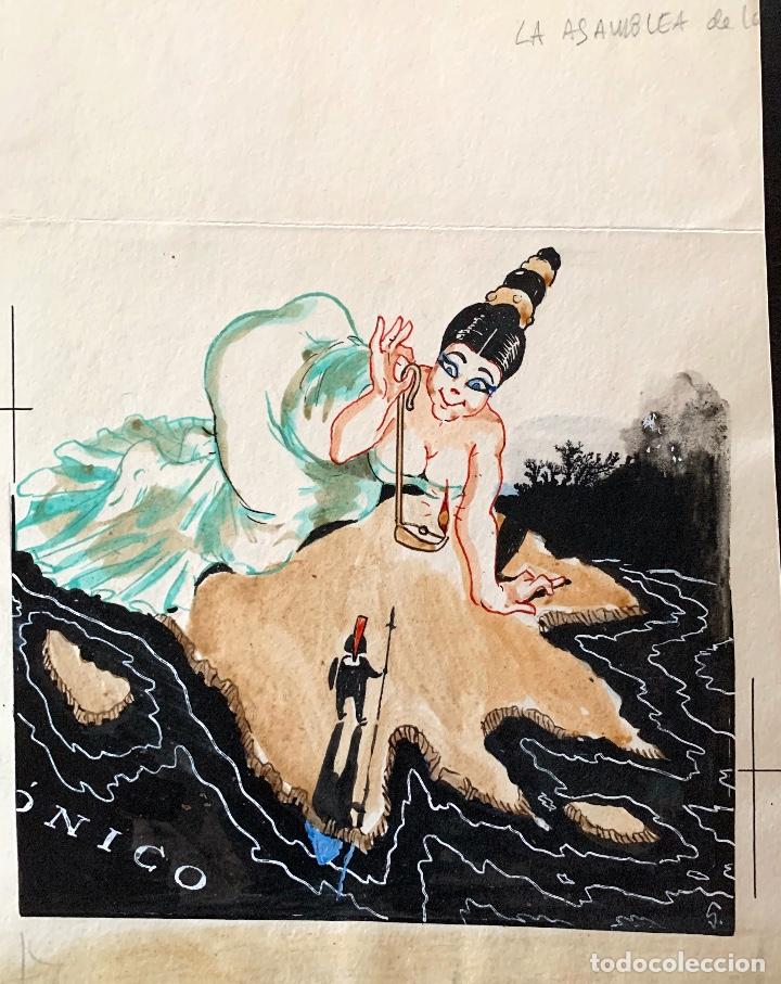 Arte: Seraf&iacute;n. Ilustraci&oacute;n sat&iacute;rica - Foto 1