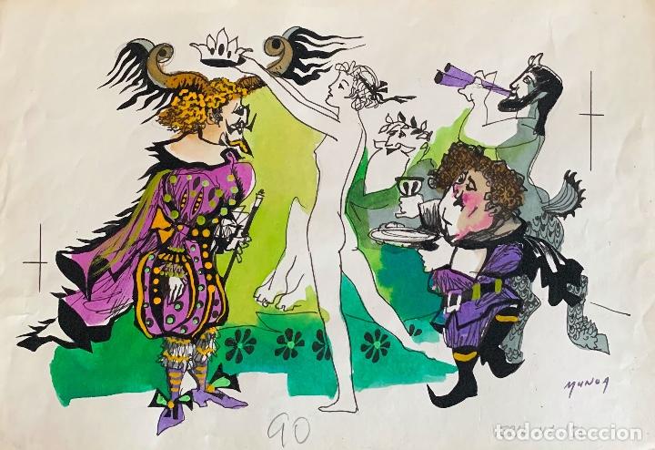 Arte: Rafael Munoa (1930-2012). Ilustraci&oacute;n - Foto 1