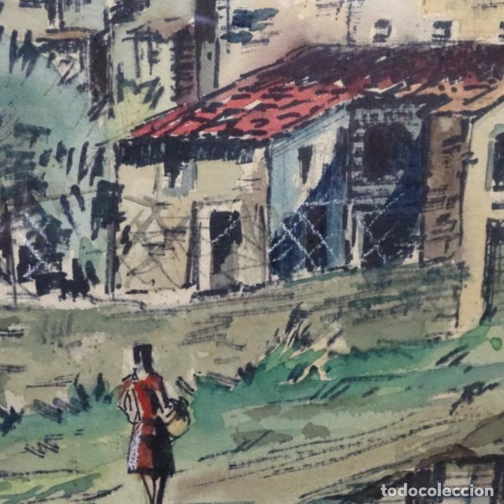 Arte: Acuarela firmada j m Codina. - Foto 7