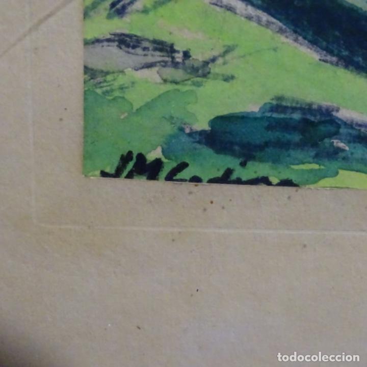 Arte: Acuarela firmada j m Codina. - Foto 13