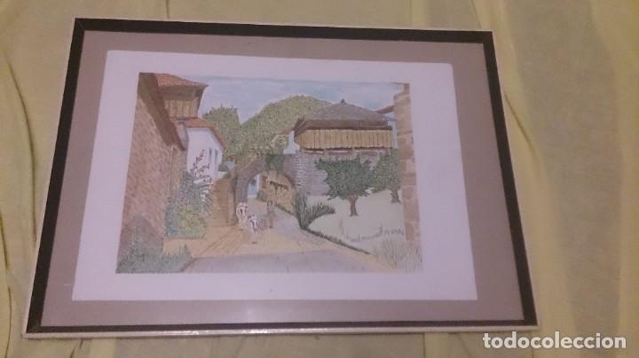 Arte: ACUARELA sobre papel 35x30 ctms