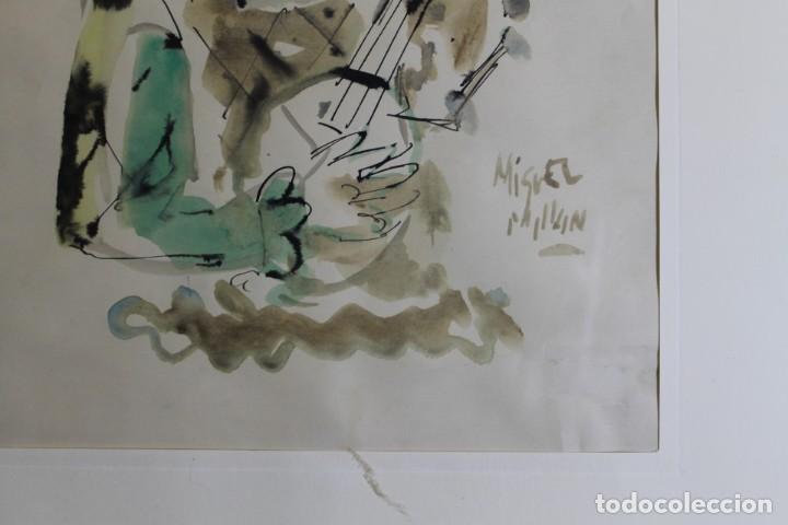 Arte: MIGUEL MILLAN , ARLEQUIN ACUARELA, - Foto 2