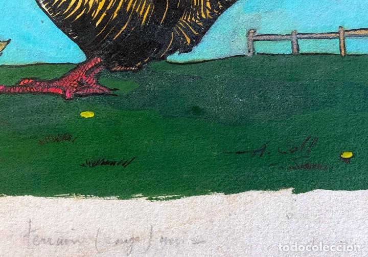 Arte: Alexandre Coll Blanch (1898-1975) Ocas - Foto 2