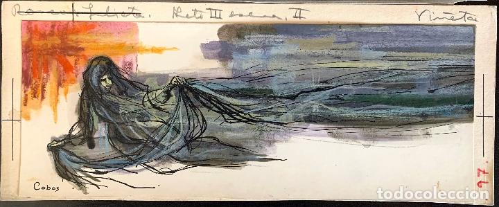 Kunst: Antonio Cobos Soto (1908-2001) Ilustraci&oacute;n para Romeo y Julieta