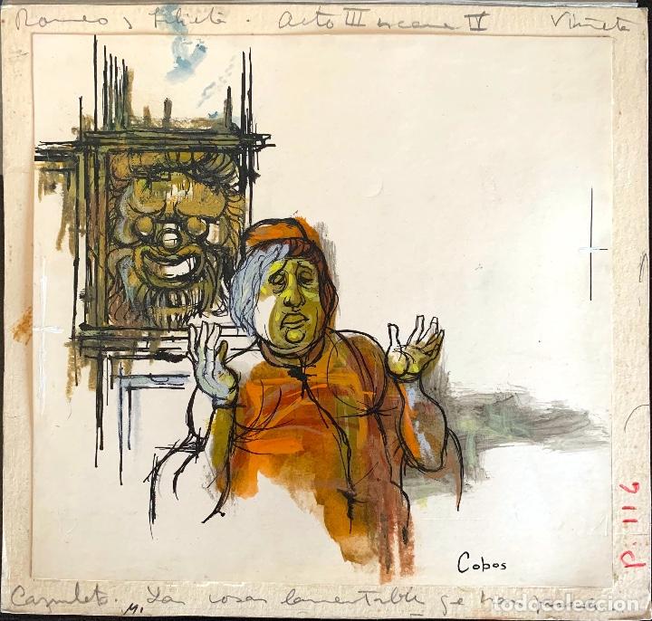 Kunst: Antonio Cobos Soto (1908-2001) Ilustraci&oacute;n para Romeo y Julieta