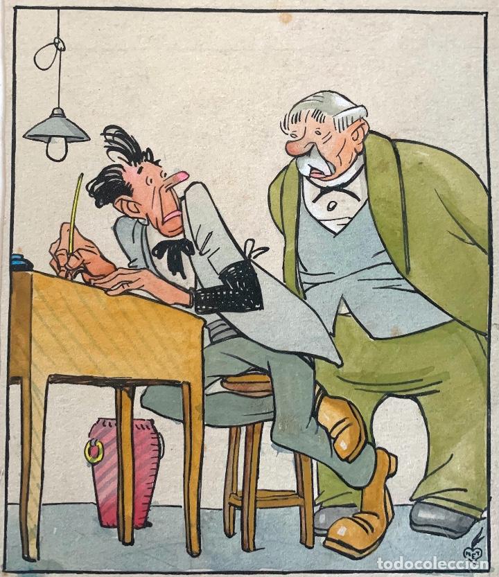 Kunst: Gaiet&agrave; Cornet Palau (1878-1945) Junceda y su editor