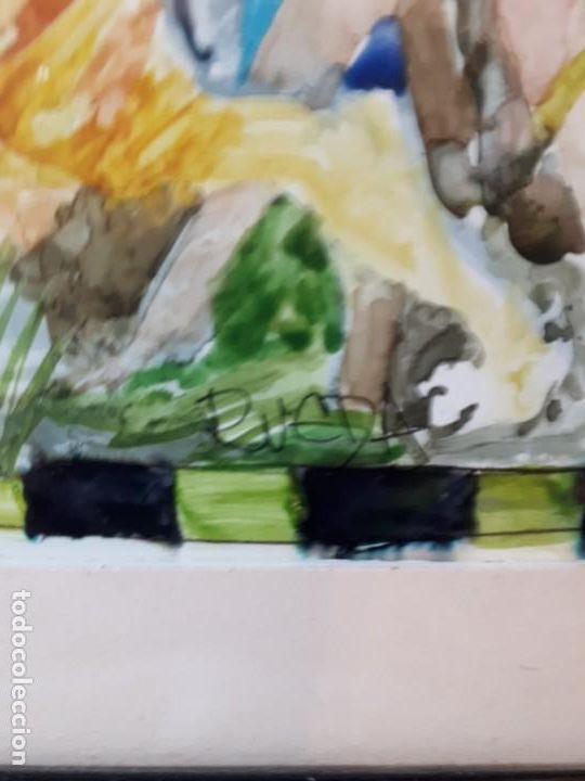 Arte: Acuarela firmada Rueda - Foto 3