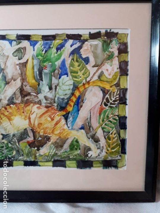 Arte: Acuarela firmada Rueda - Foto 4