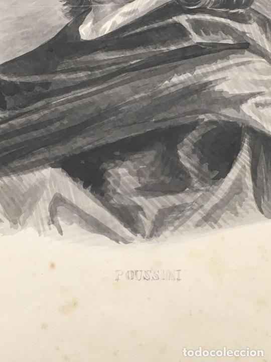 Arte: Acuarela Poussinl c. 1900 - Foto 5