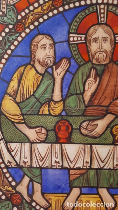 Arte: LOS DISCIPULOS DE EMAUS, ACUARELA. - Foto 2