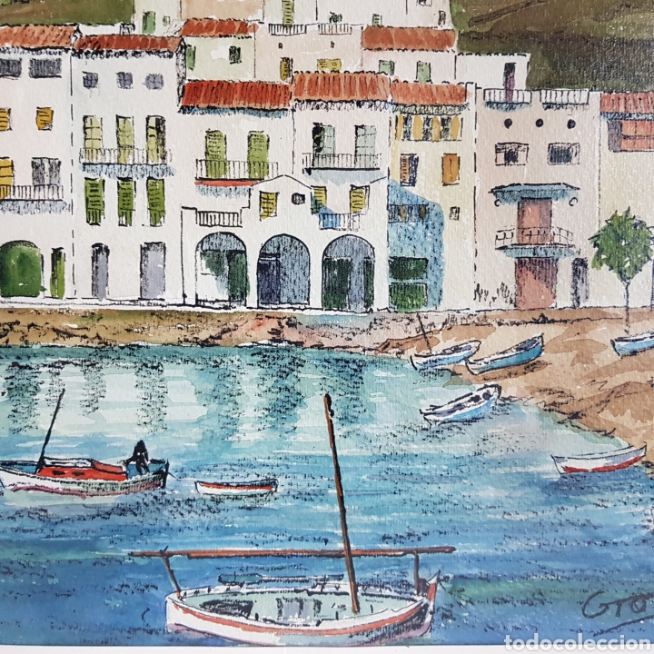 Arte: Cadaques por G. Ros - Foto 1