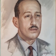 Arte: RETRATO DE GUILLERMO VARGAS RUIZ (1910-1990)