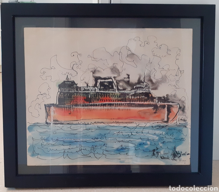 Arte: Acuarela y tinta de Salvador Boyer