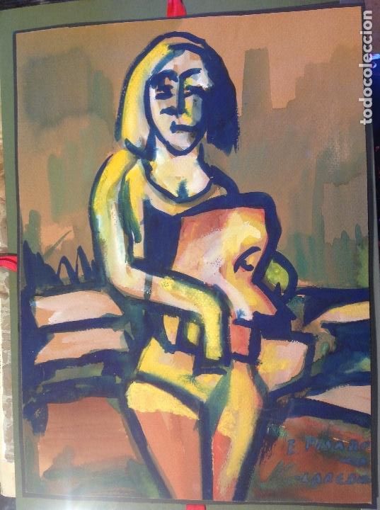 Arte: E. Pisaro. Dama. - Foto 1
