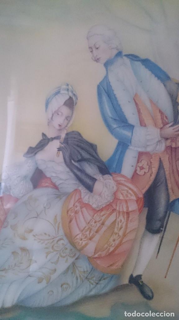 Art: ACUARELA PERSONAJES ENMARCADA 65X50 CTMS