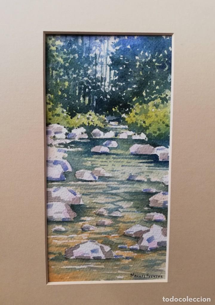 Arte: Paisaje pintado a la acuarela