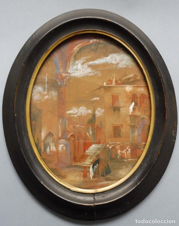 Arte: ANTIGUO CUADRO S. XIX - Foto 1