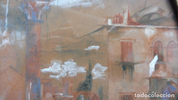 Arte: ANTIGUO CUADRO S. XIX - Foto 5