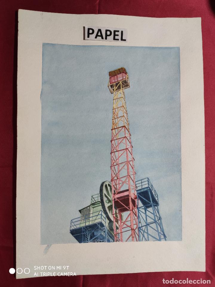 Arte: ORIGINAL ACUARELA SOBRE PAPEL. - Foto 1