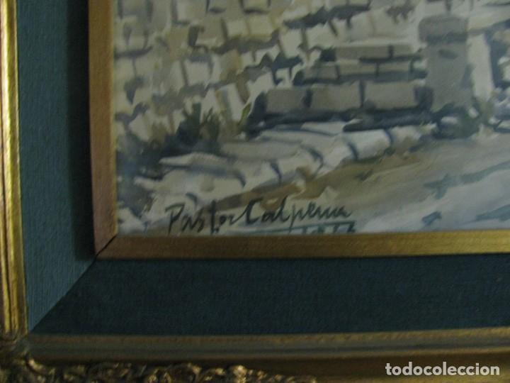 Arte: ACUARELA DE PASTOR CALPENA - Foto 3