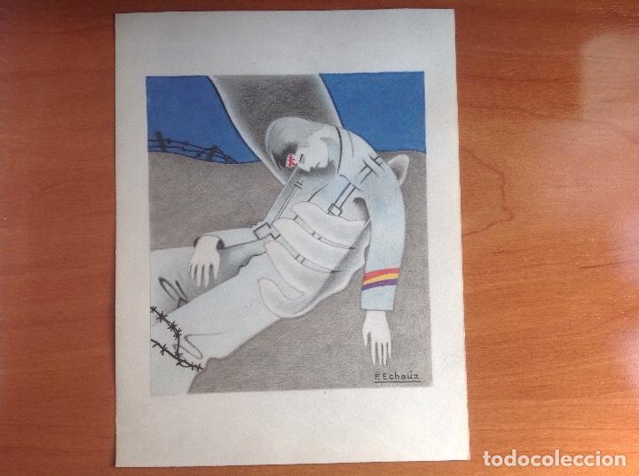 Arte: F. Echauz. Solapado muerto. - Foto 1
