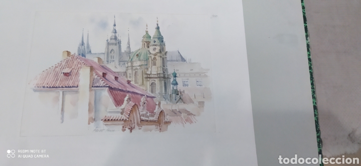 Arte: Acuarela Praga - Foto 1