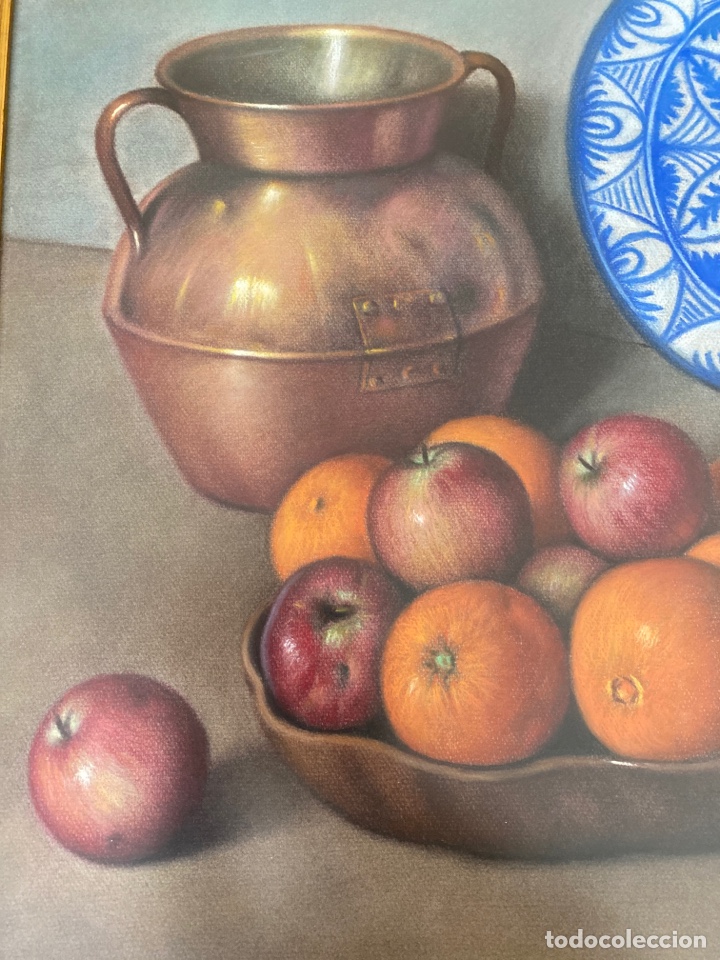 Arte: Bodeg&oacute;n. Firmado &aacute;ngulo inferior derecho. - Foto 5
