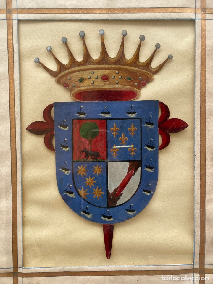 Arte: Escudo enmarcado - Foto 2