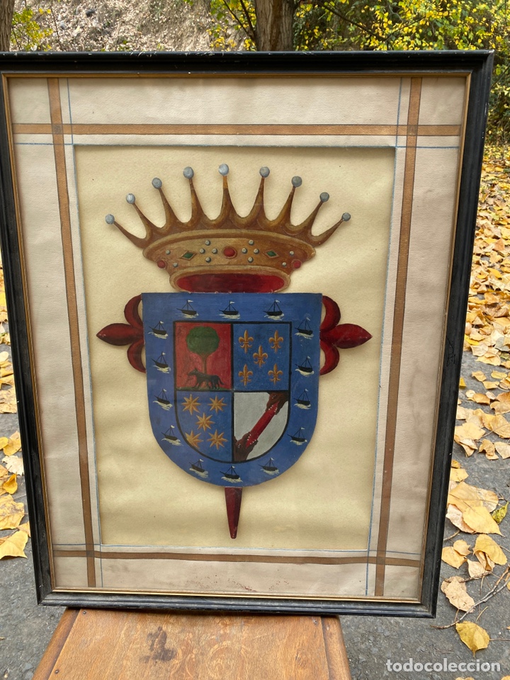 Arte: Escudo enmarcado - Foto 1