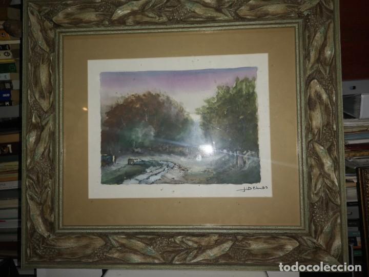 Arte: Cuadro Acuarela J.Echevarria - Foto 1