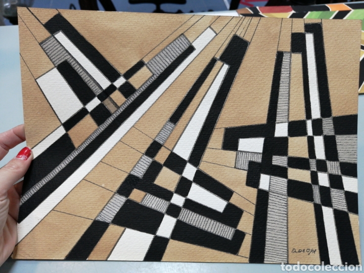 Arte: Acuarela sobre cartulina de Diego de Oya Silva