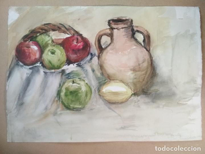 Arte: Bodegon - acuarela original - Foto 1