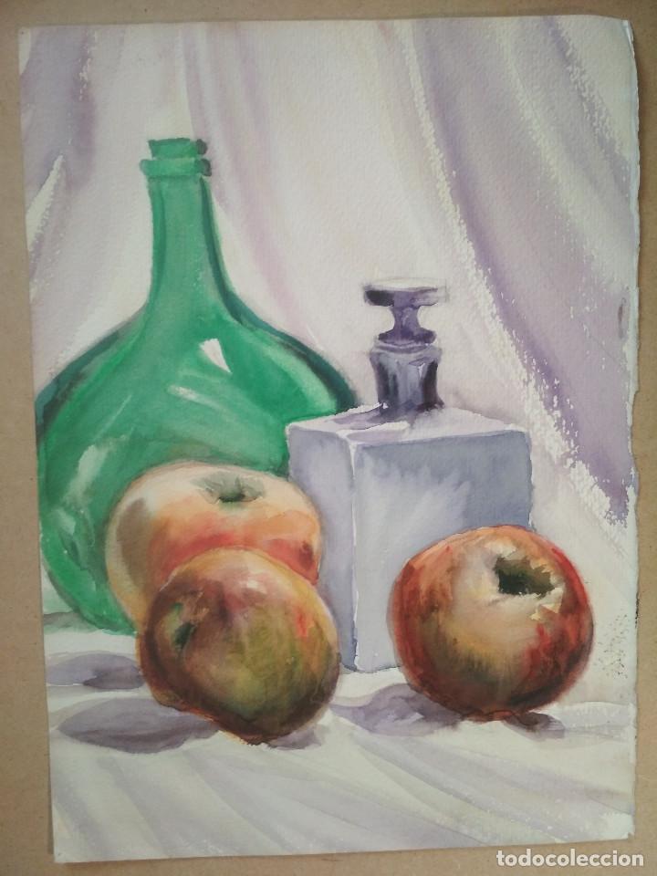 Arte: Bodegon - acuarela original - Foto 1