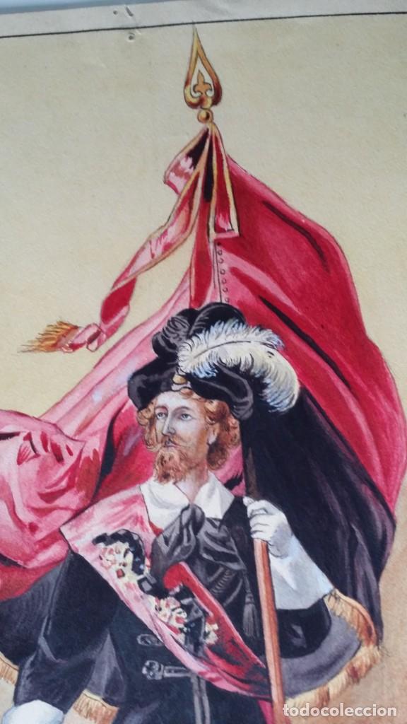 Arte: Oficial, acuarela de 1905 - Foto 4