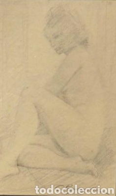 Arte: Cuadro a L&aacute;piz, Casimiro Barraga&ntilde;a - Foto 2