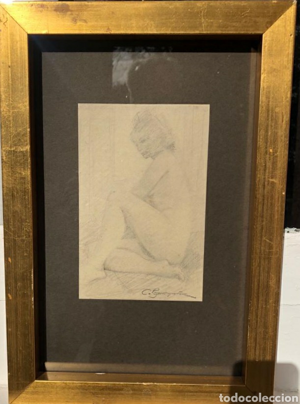 Arte: Cuadro a L&aacute;piz, Casimiro Barraga&ntilde;a - Foto 1