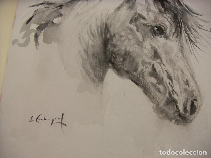 Arte: ACUARELA ORIGINAL DE EMILIO CARBONELL - Foto 2
