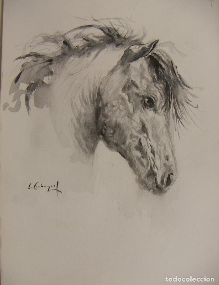 Arte: ACUARELA ORIGINAL DE EMILIO CARBONELL - Foto 1