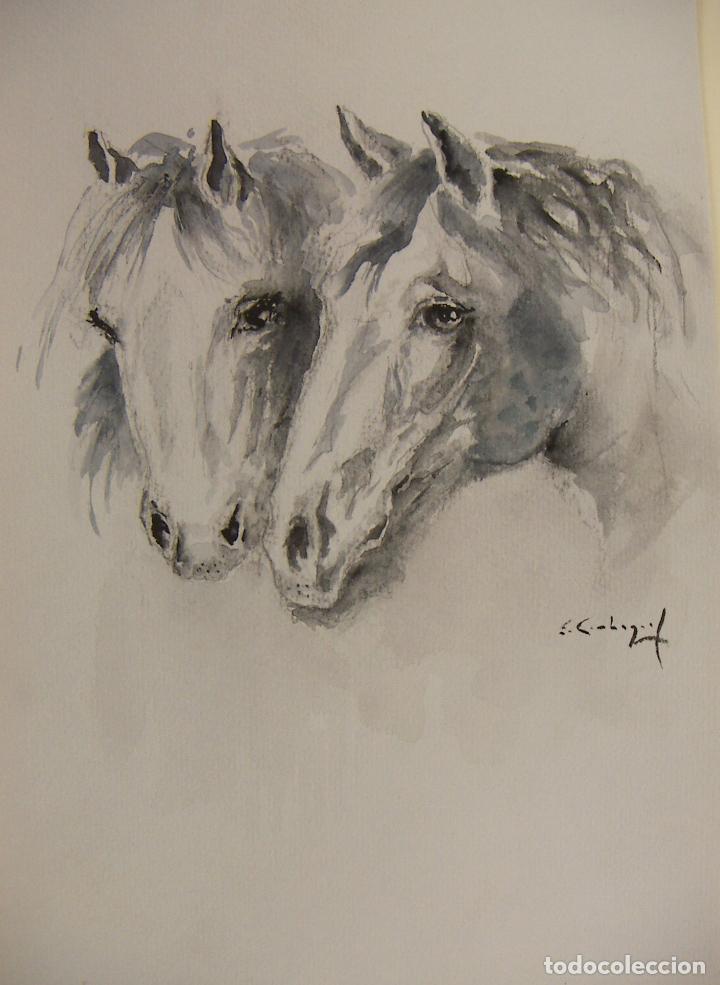Arte: ACUARELA ORIGINAL DE EMILIO CARBONELL - Foto 1