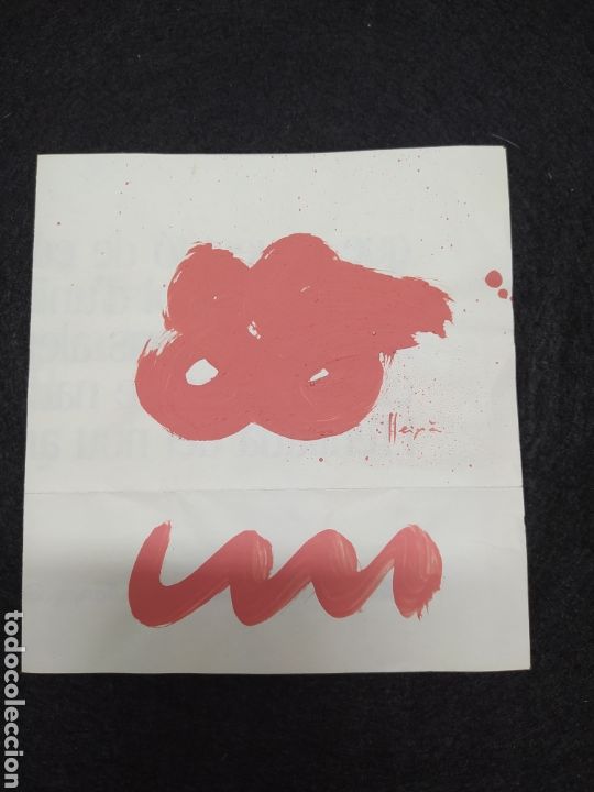 Kunst: DANIEL LLEIXA, FELICITACION OBRA ORIGINAL